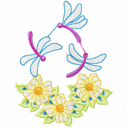 Insectes Embroidery Design 10